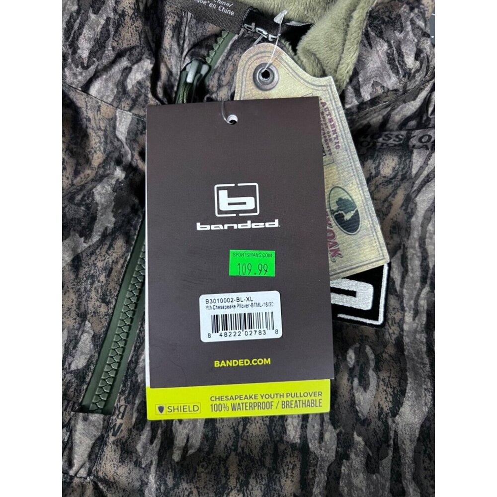 Banded Chesapeake Youth Pullover XL (18-20) Hunting Jacket NEW NWT~~ - Picture 6 of 8